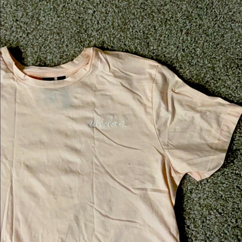 Adidas Pink Short Sleeve T- Shirt